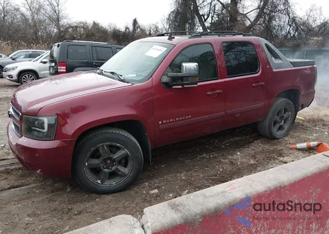 2007 Chevrolet Avalanche 1500 Lt из США, поврежденный, VIN 3GNFK12367G275029
